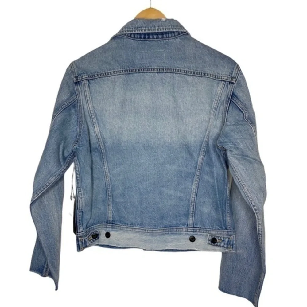 Re/Done 70s Rodeo Retro Denim Jacket Light Worn 9 NWT Vintage Vibe - Picture 10 of 16